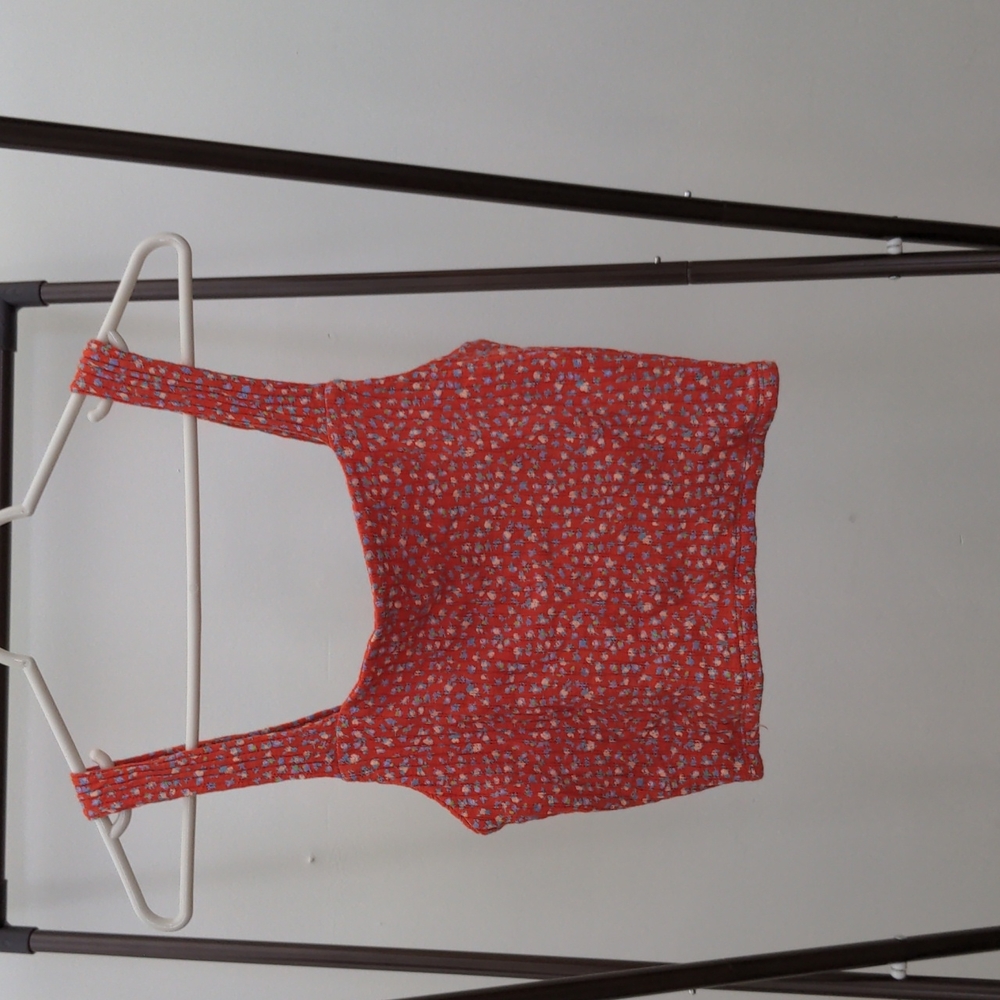 American Eagle floral tank